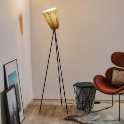 Northern Oslo Wood -lattiavalo, musta/beige