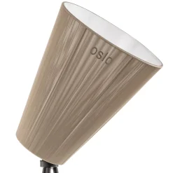 Northern Oslo Wood -lattiavalo, musta/beige