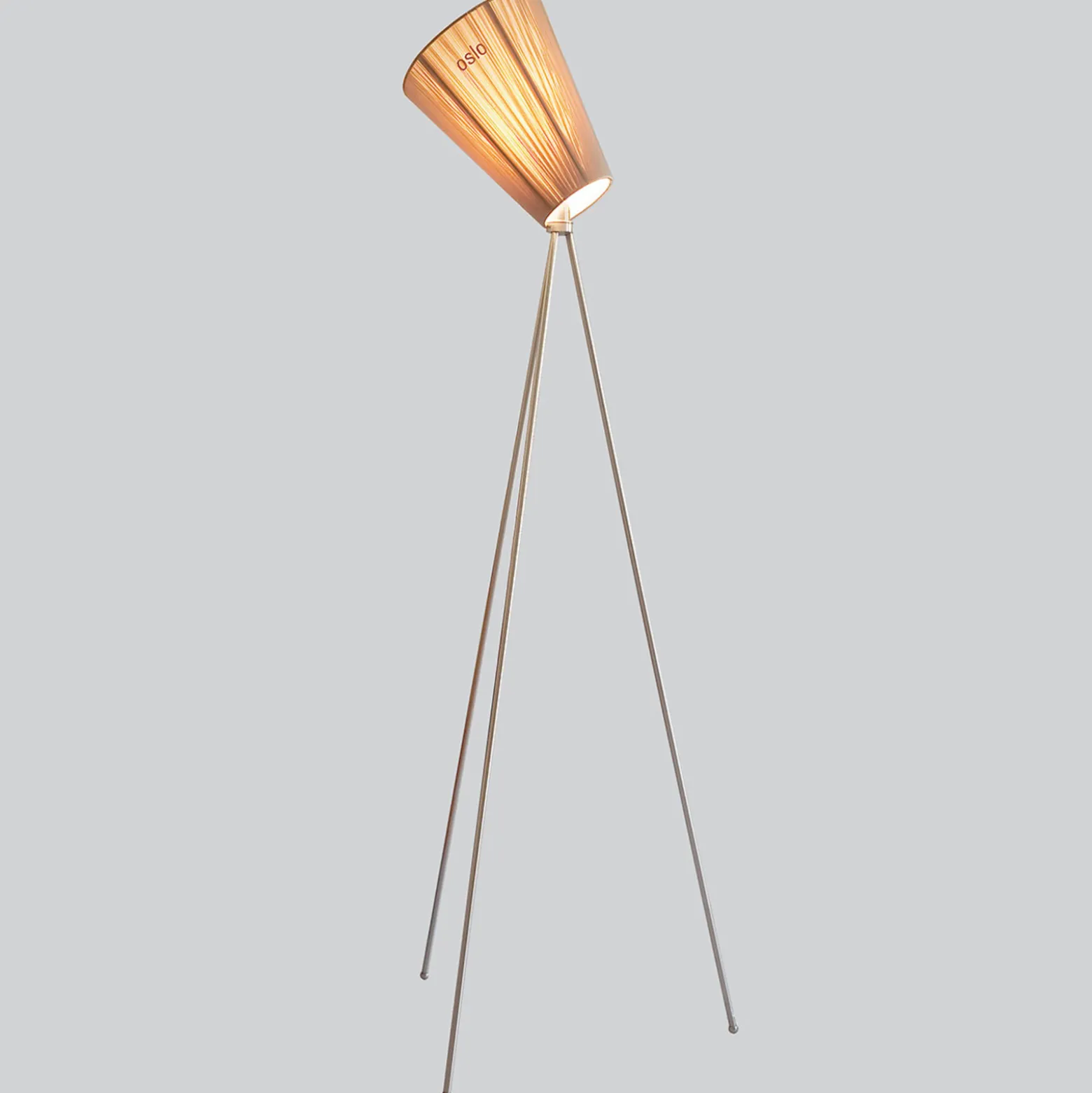 Northern Oslo Wood -lattiavalo, teräs/beige
