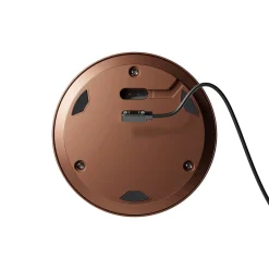 Numotion LED ladattava pöytävalaisin, pronssi, lasi, IP54, himmennettävä