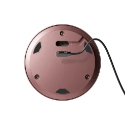 Numotion LED ladattava pöytävalaisin, ruusukultainen, lasi, IP54,