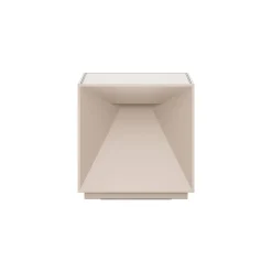 Nutalis LED ladattava pöytävalaisin, dune beige, IP54, himmennettävä