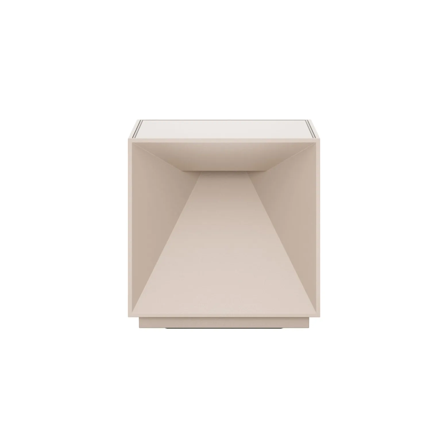 Nutalis LED ladattava pöytävalaisin, dune beige, IP54, himmennettävä