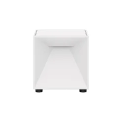 Nutalis mini LED ladattava pöytävalaisin, valkoinen, IP54, himmennettävä