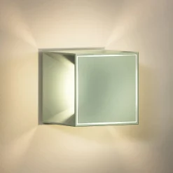 Nutalis mini LED ladattava pöytävalaisin, vihreä, IP54, himmennettävä
