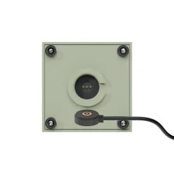 Nutalis mini LED ladattava pöytävalaisin, vihreä, IP54, himmennettävä