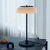 Nuura LED-pöytälamppu Blossi, korkeus 43 cm, musta/opaalinen
