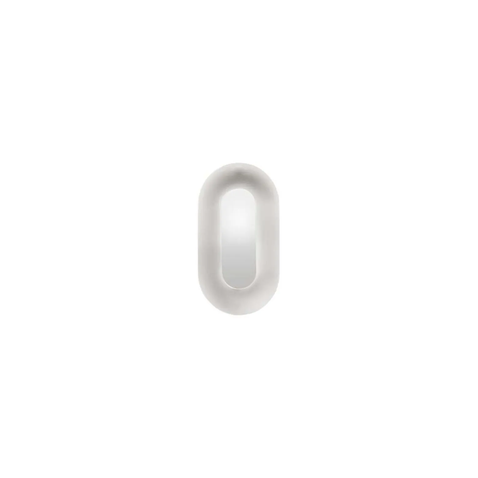 Nuura LED-seinävalaisin Sasi, korkeus 29 cm, hopeanvärinen, metalli