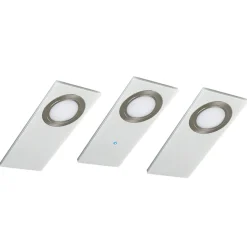 Ohut Pano-LED-kaapinalusval., 3 kpl:n pak., valk.