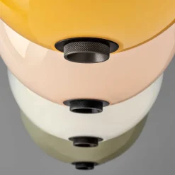 OLEV LED-riippuvalaisin BEAM STICK NUANCE, pinkki, Ø 20 cm, 927