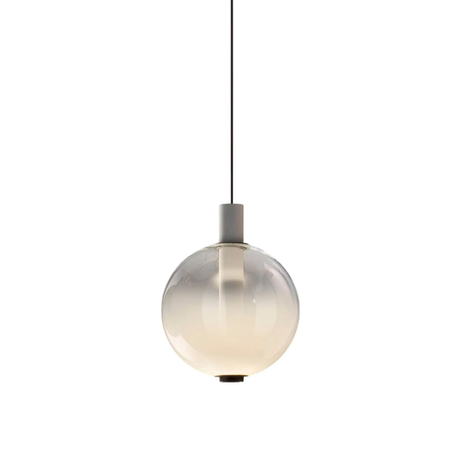 OLEV LED-riippuvalaisin BEAM STICK NUANCE, valkoinen, Ø 20 cm, 927