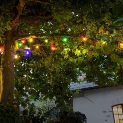 Olutpuutarhan keijuvalot 10 värikästä LED-lamppua