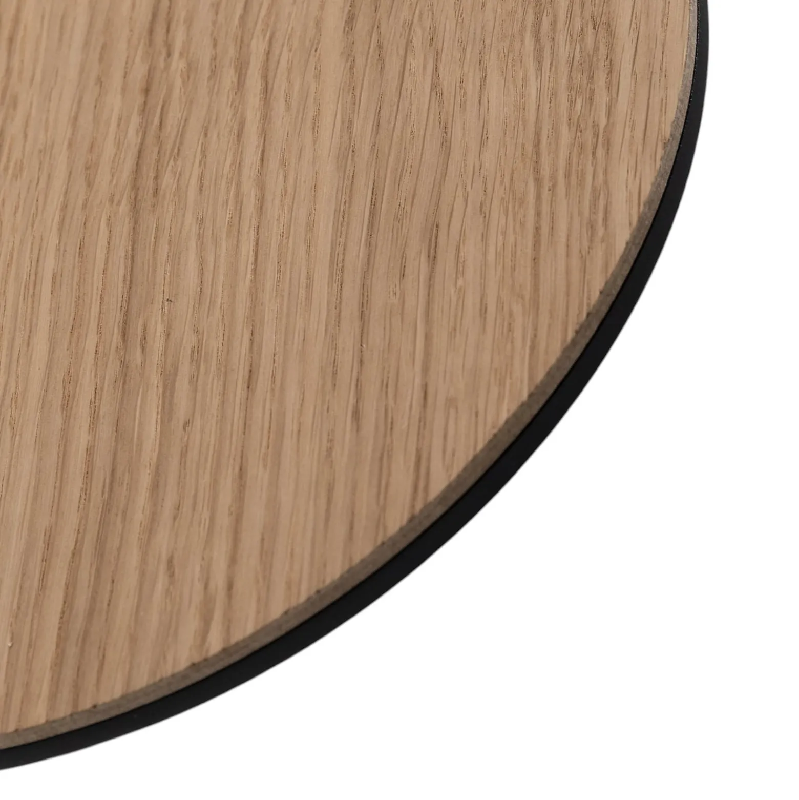 Orios LED-seinävalaisin, puu, Ø 20 cm, epäsuora valonjako
