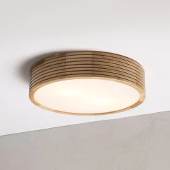 Oro-kattovalaisin, tammipuu/lasi, Ø 38 cm, E27