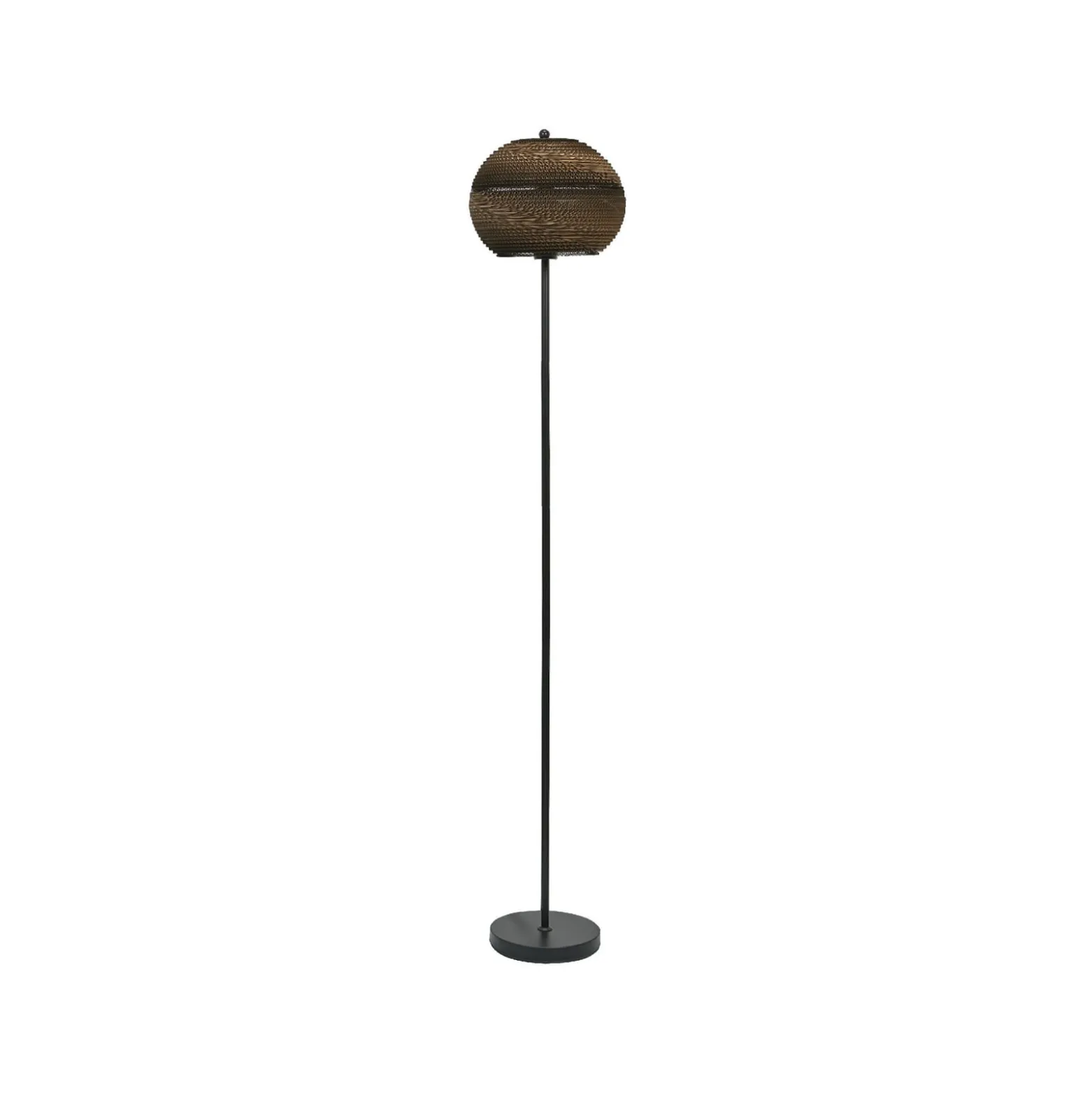 OSRAM BALL-lattiavalaisin, ruskea, korkeus 160 cm, aaltopahvi, E27