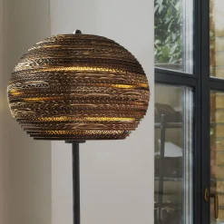 OSRAM BALL-lattiavalaisin, ruskea, korkeus 160 cm, aaltopahvi, E27