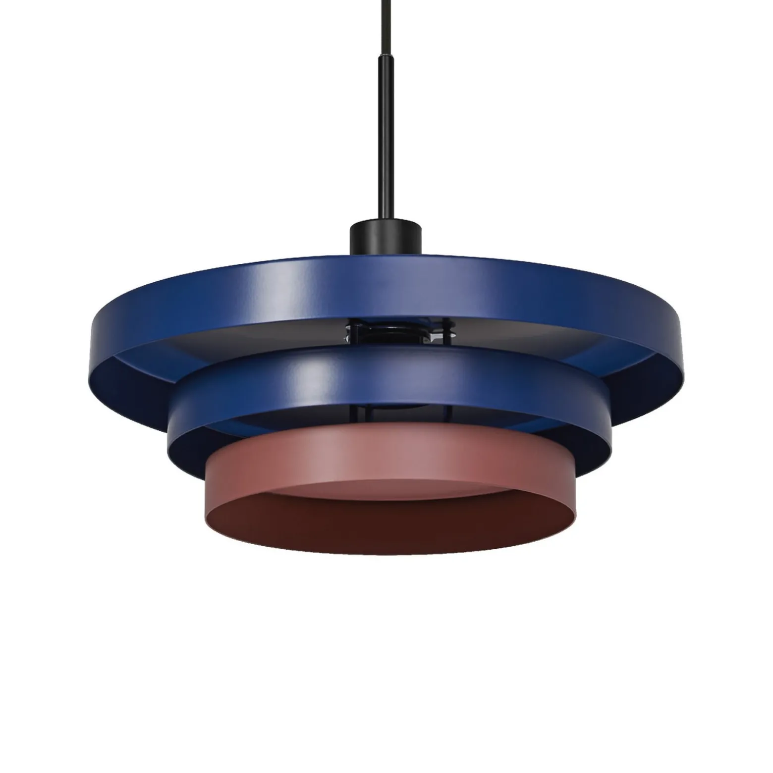 OSRAM Decor Layers -riippuvalaisin, sininen/vaaleanpunainen, teräs, E27