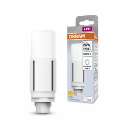 OSRAM Dulux LED-lamppu G24d D26 VT EM/AC 9,5W 840