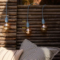 OSRAM ENDURA DECOR -valoketju, sininen, 7 m, 3-lamppuinen, IP44