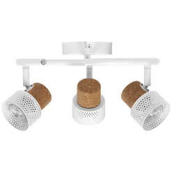 OSRAM kattospot CORK SPIRAL valkoinen 3-spotti GU10LED 927 himmennettävä
