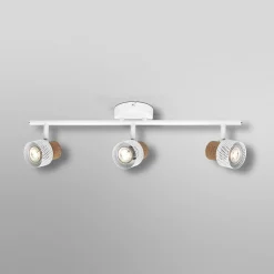 OSRAM kattospot CORK, valkoinen, 3 spotti, GU10-LED, 927, himmennettävä
