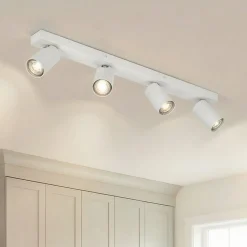 OSRAM kattospot OCTAGON, valkoinen, 4-lamppuinen, GU10-LED 927 himmennettävä