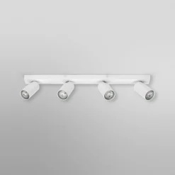 OSRAM kattospot OCTAGON, valkoinen, 4-lamppuinen, GU10-LED 927 himmennettävä