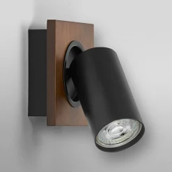 OSRAM kattospotteri MERCURY musta 1 Spotti GU10-LED 927 himmennettävä
