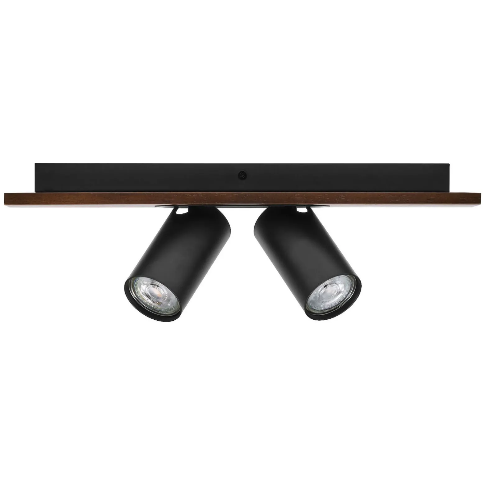 OSRAM kattospotti MERCURY musta 2-Spot GU10-LED 927 himmennettävä