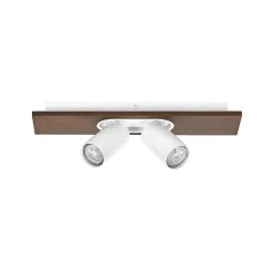 OSRAM kattospotti MERCURY, valkoinen, 2 spotti GU10-LED 927 himmennettävä