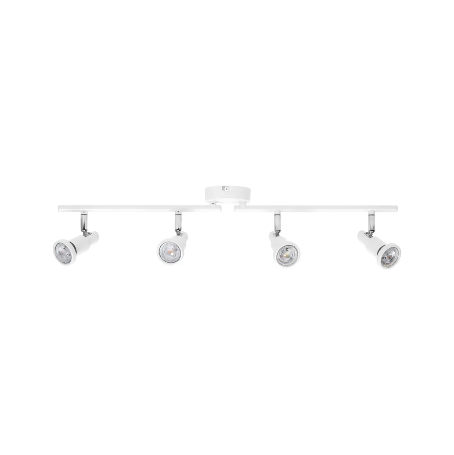 OSRAM kattospottivalaisin, valkoinen, 4-lamppuinen, metalli, GU10-LED 927
