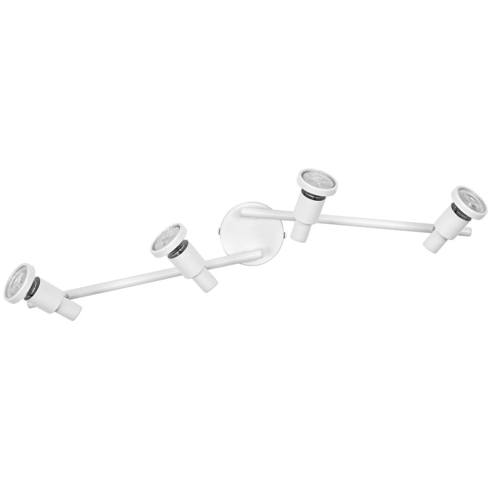 OSRAM kattospottivalaisin, valkoinen, 4-lamppuinen, metalli, GU10-LED 927