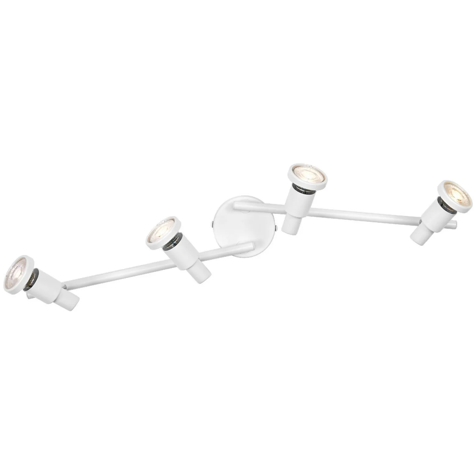 OSRAM kattospottivalaisin, valkoinen, 4-lamppuinen, metalli, GU10-LED 927