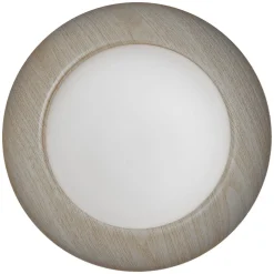 OSRAM kattovalaisin ORBIS MILAN, puu, Ø 31 cm, metalli/lasi