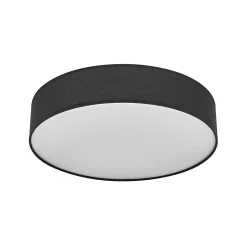 OSRAM kattovalaisin ORBIS PARIS, musta, Ø 48 cm tekstiili E27