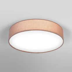 OSRAM kattovalaisin ORBIS PARIS, ruskea, Ø 48 cm, tekstiili, E27