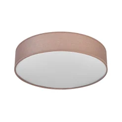 OSRAM kattovalaisin ORBIS PARIS, ruskea, Ø 48 cm, tekstiili, E27