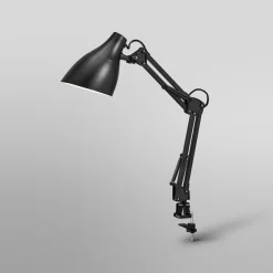 OSRAM klipsivalaisin Office Line Desk Pear Clip, musta, E27