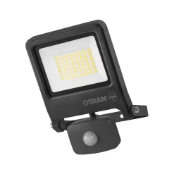 OSRAM kohdevalaisin ulos ENDURA FLOOD, harmaa, anturi 30 W 840 IP44