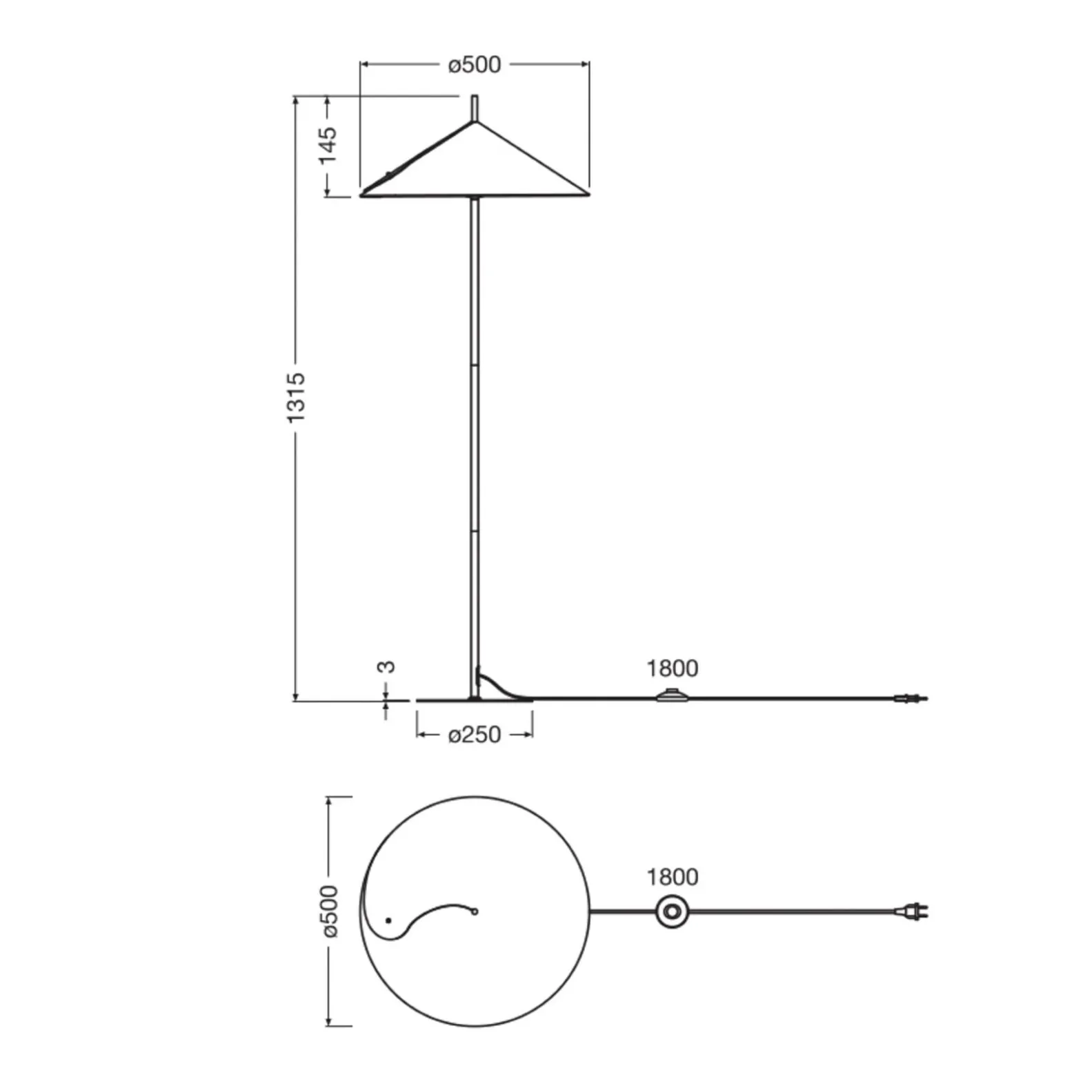 OSRAM lattiavalaisin Decor Flip, sininen, huopa, E14, säädettävä
