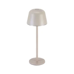 OSRAM LED-akkukäyttöinen pöytälamppu ENDURA STYLE, beige 30 cm IP44 CCT