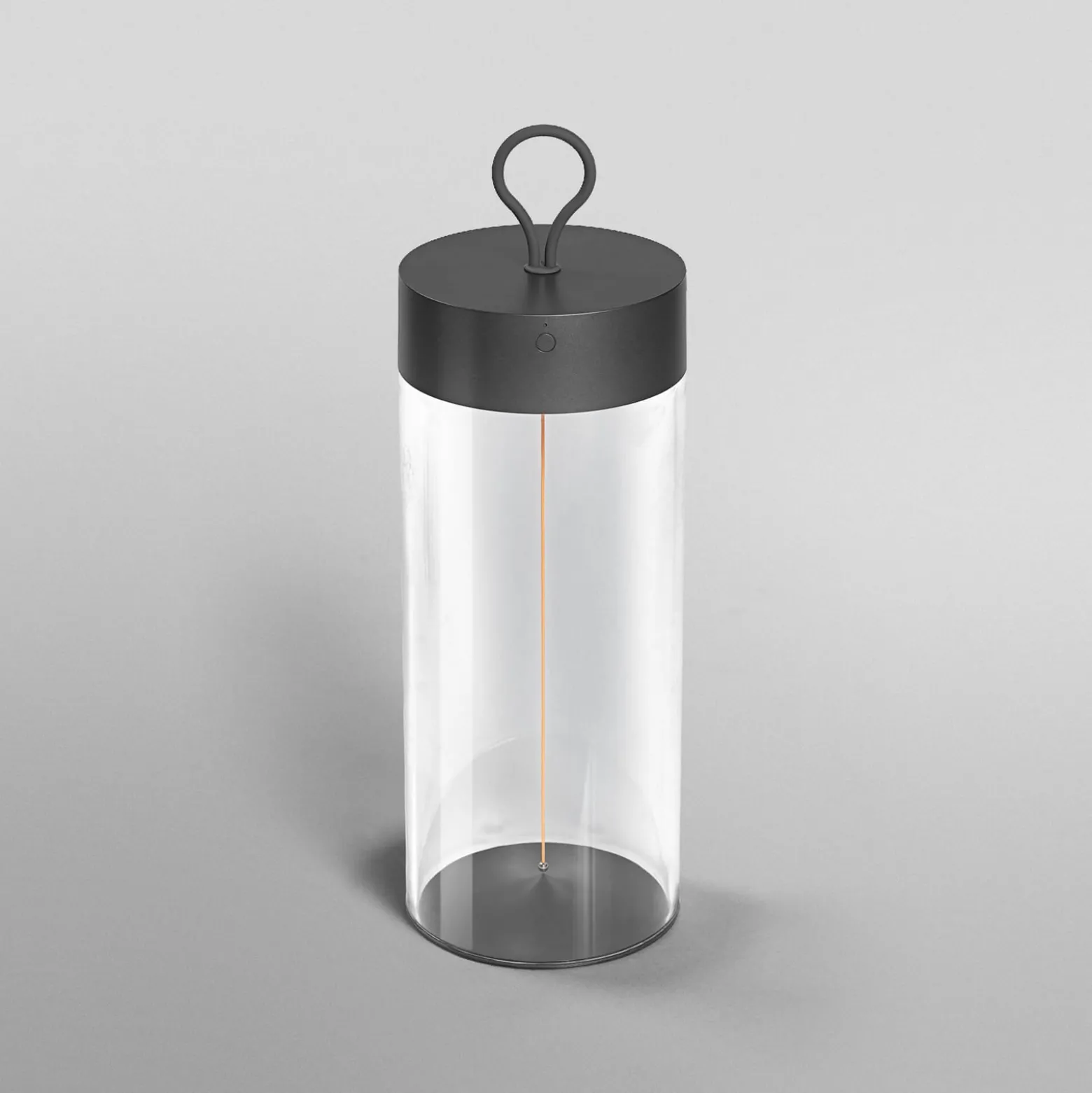OSRAM LED-akkukäyttöinen pöytävalaisin DECOR FILAMENT, tummanharmaa 32 cm