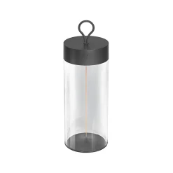 OSRAM LED-akkukäyttöinen pöytävalaisin DECOR FILAMENT, tummanharmaa 32 cm
