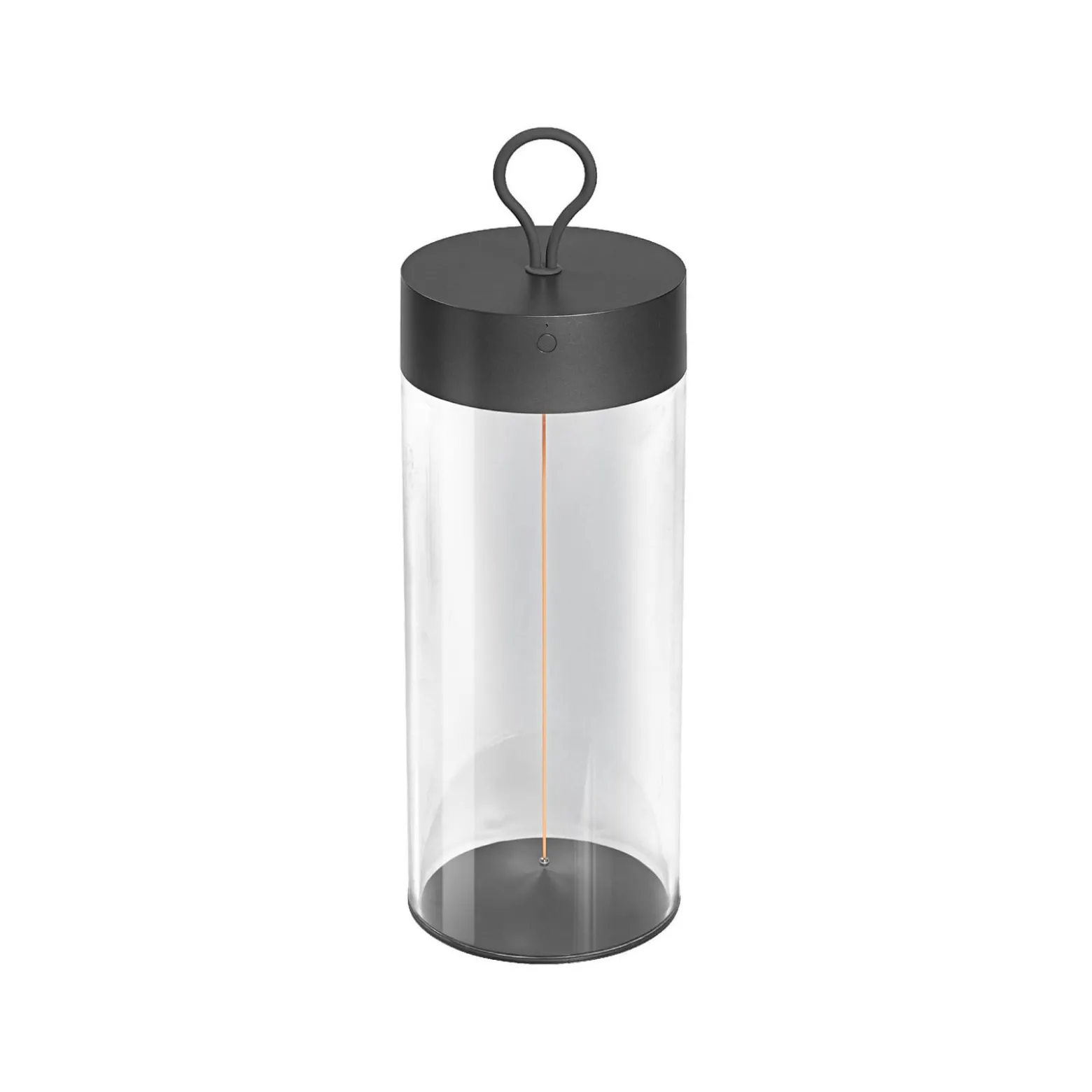 OSRAM LED-akkukäyttöinen pöytävalaisin DECOR FILAMENT, tummanharmaa 32 cm