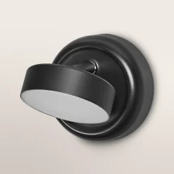 OSRAM LED-akkuvalaisin NIGHTLUX ROUND, musta, kosketusohjaus