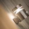 OSRAM LED-anturilla varustettu ulkoseinälamppu ENDURA STYLE CYLINDER, teräs