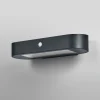 OSRAM LED-anturiseinävalaisin ENDURA STYLE SOLAR OVAL 34 cm 830