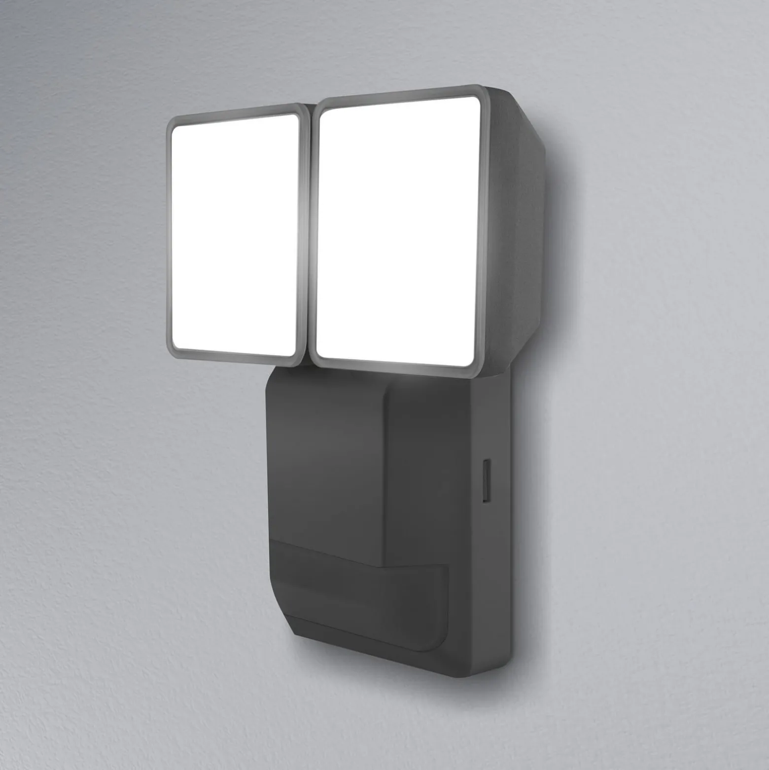 OSRAM LED-anturi ulkoseinävalaisin ENDURA PRO, harmaa, IP55
