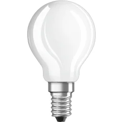 OSRAM-LED-golfpallolamppu E14 2,8W 827, himmennys