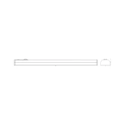 OSRAM LED-kaapinalusvalaisin LINEAR BACKLIGHT, 45 cm, valkoinen